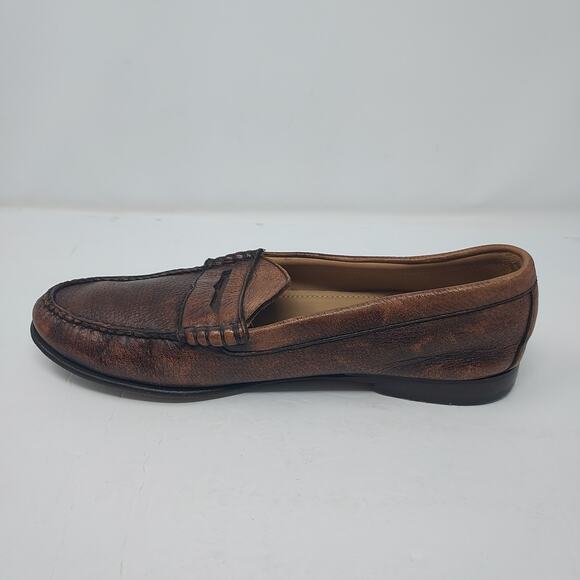 T.B. Phelps Brown Soft Leather Loafer Size 11 main image 9